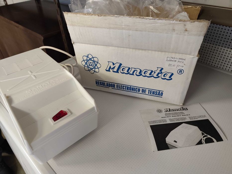 SUPER PREÇO! Estabilizador de Tensão 900W - Manata