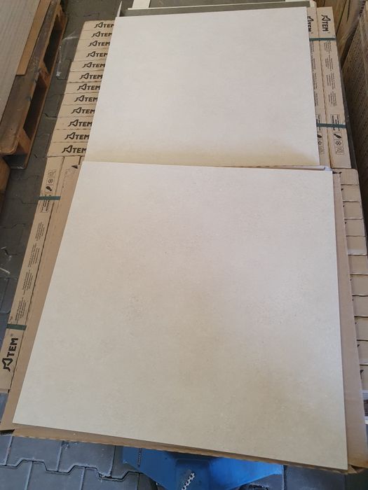 Płytki gres Atlas White 60x60 rekt. Atem Gat.1