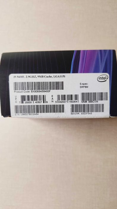 Intel i5-9400F 4.1GHz Turbo | Excelente Estado | Gaming