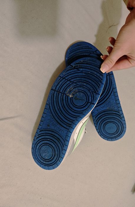 Nike Court Borough Low Recraft z miętowym swoosh