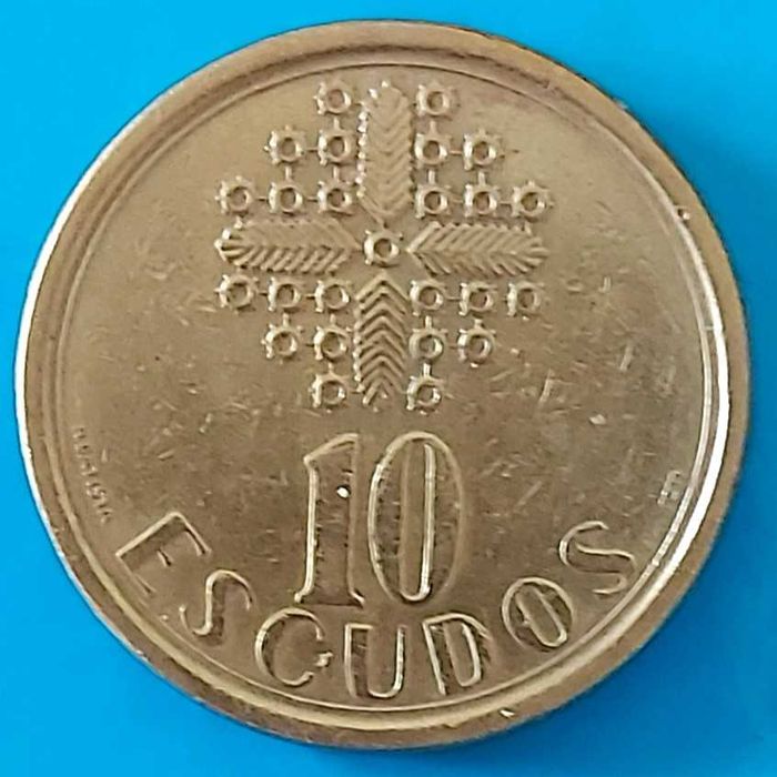 10$00 de 1986 Republica Portuguesa