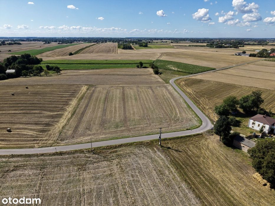 Działka RM 9514 m² z dobrym dojazdem