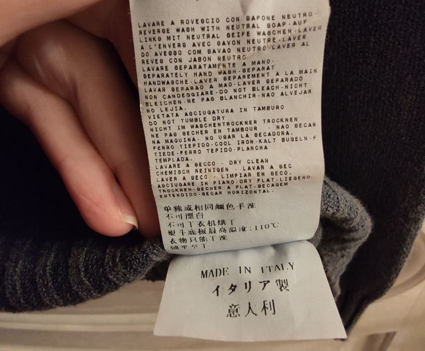 Кофта (свитер, джемпер) Stone Island. Оригинал! Винтаж! Made In Italy!