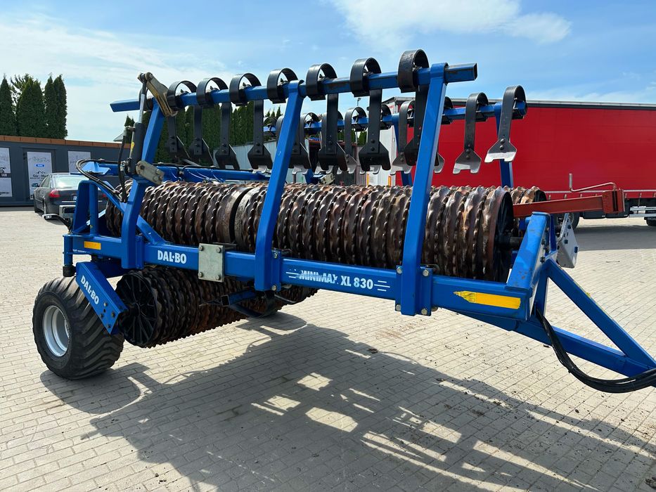 Wały posiewne Dalbo MiniMax XL 8,3m włóka hydrauliczna