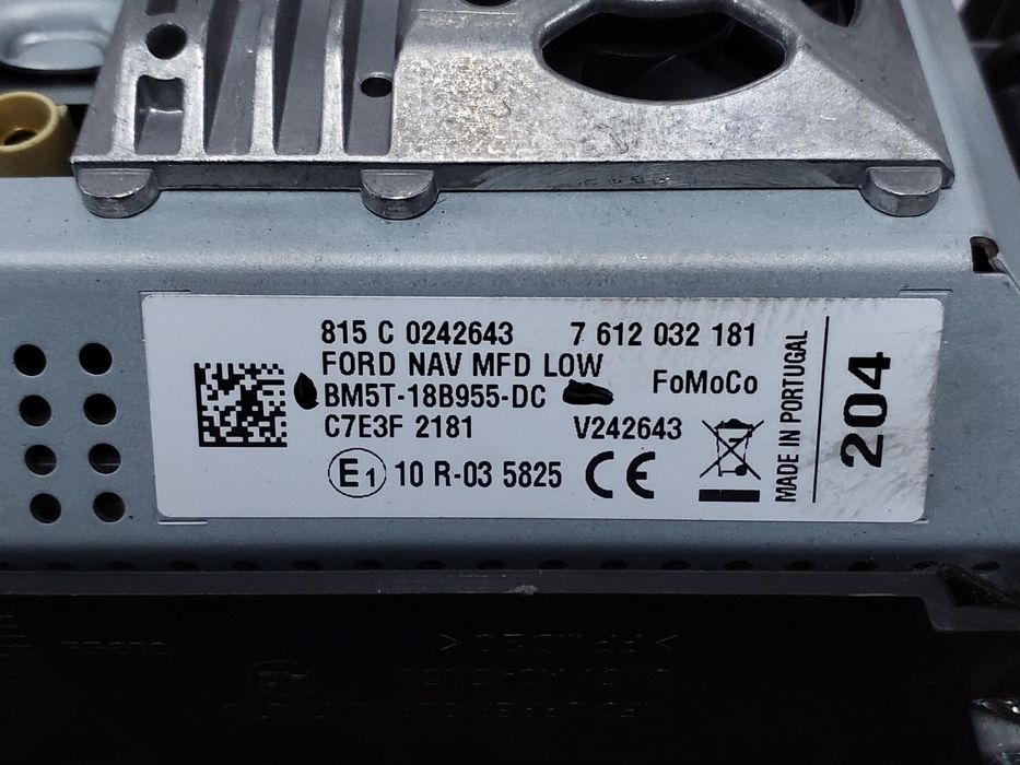 Display Radio Central Ford Focus Iii Ref: Bm5T18B955Dc  | 2010 - 2025