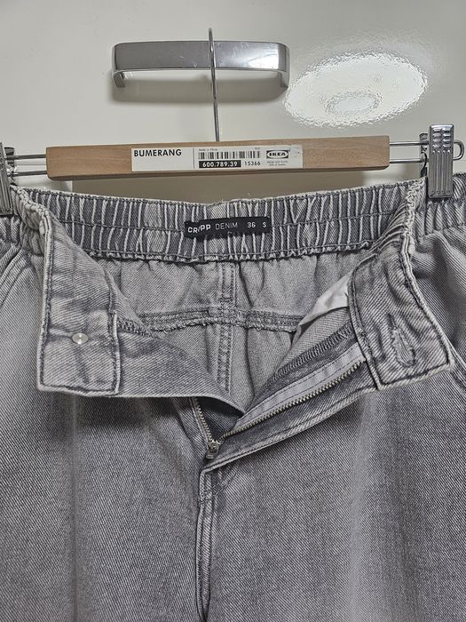 Cropp Denim jeansowe spodenki jortsy ,baggy ,shorts , szorty szare