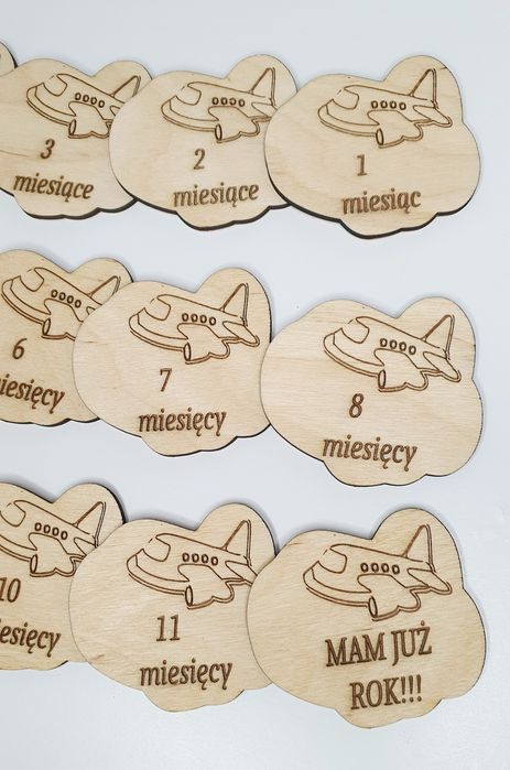 Drewniane tabliczki do zdjęć