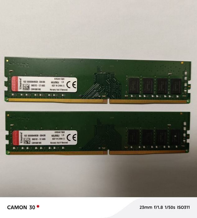 Оперативна пам’ять Kingston DIMM DDR4 8GB 2400MHz