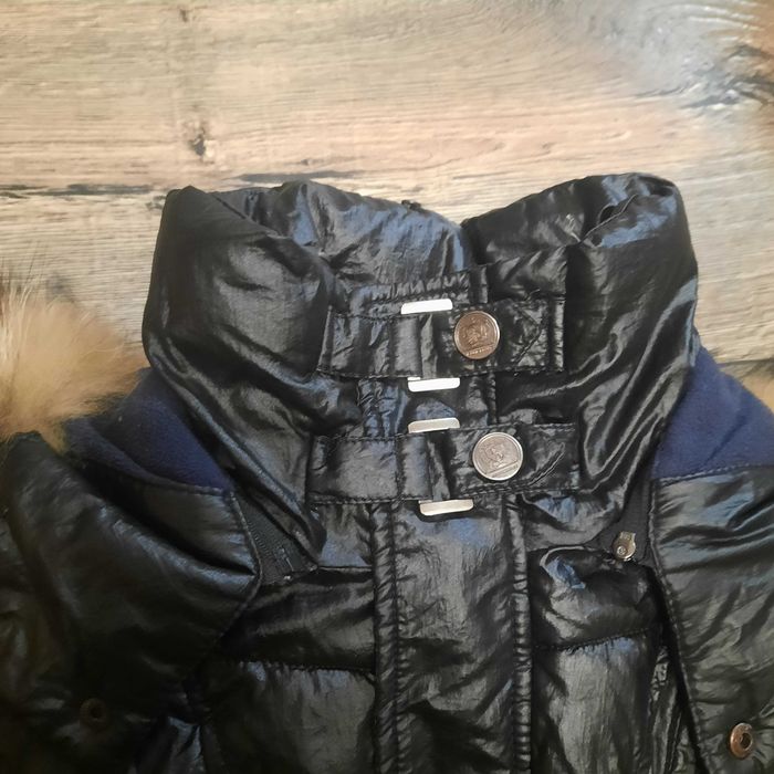 Зимова дитяча курточка на хлопчика 5-6 років (110см)