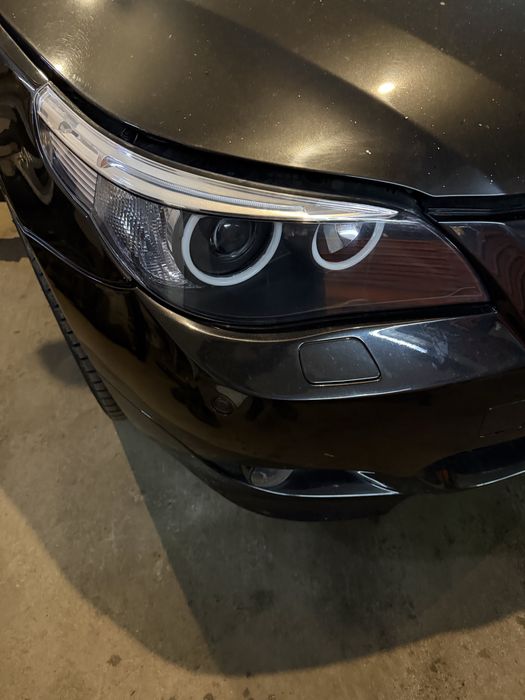 Lampy e60 e61 po regeneracji ringi led d1s