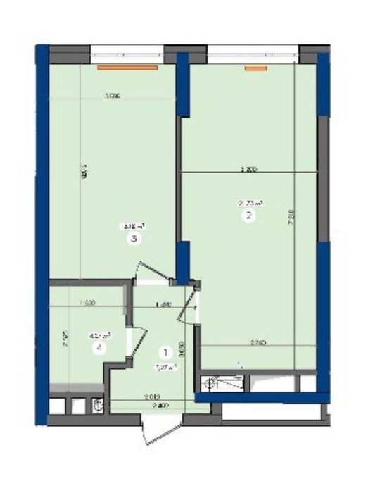 1-комнатная квартира по адресу (площадь 47,5 м²) - Atlanta.ua - фото 4