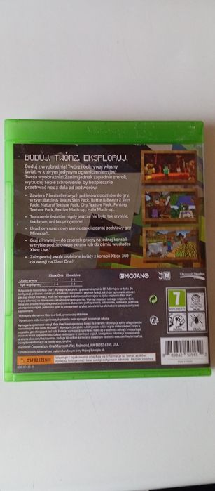 Minecraft na Xbox One