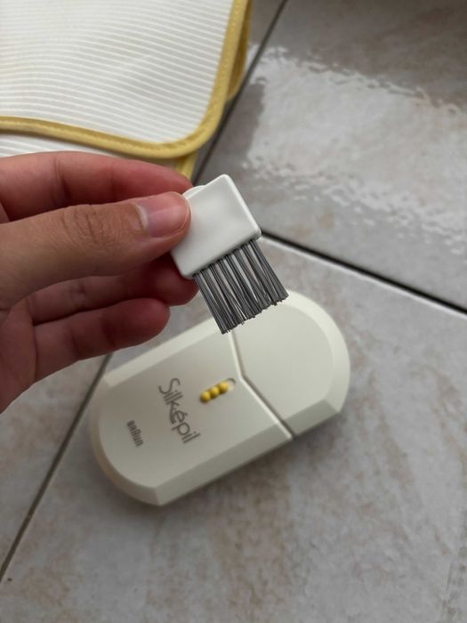 Máquina depiladora Braun Silk-épil antiga