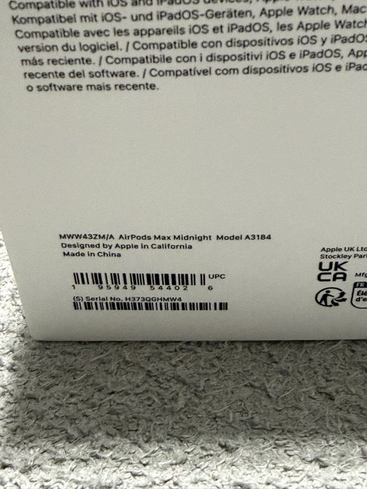 AirPods Max 2 Meia Noite ( Originais com Fatura )