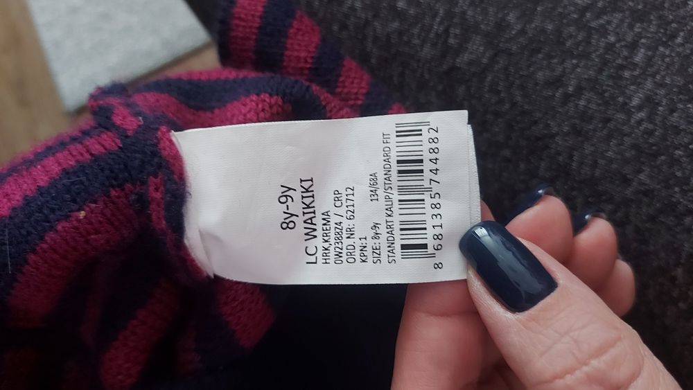 Накидка вязанная на девочку