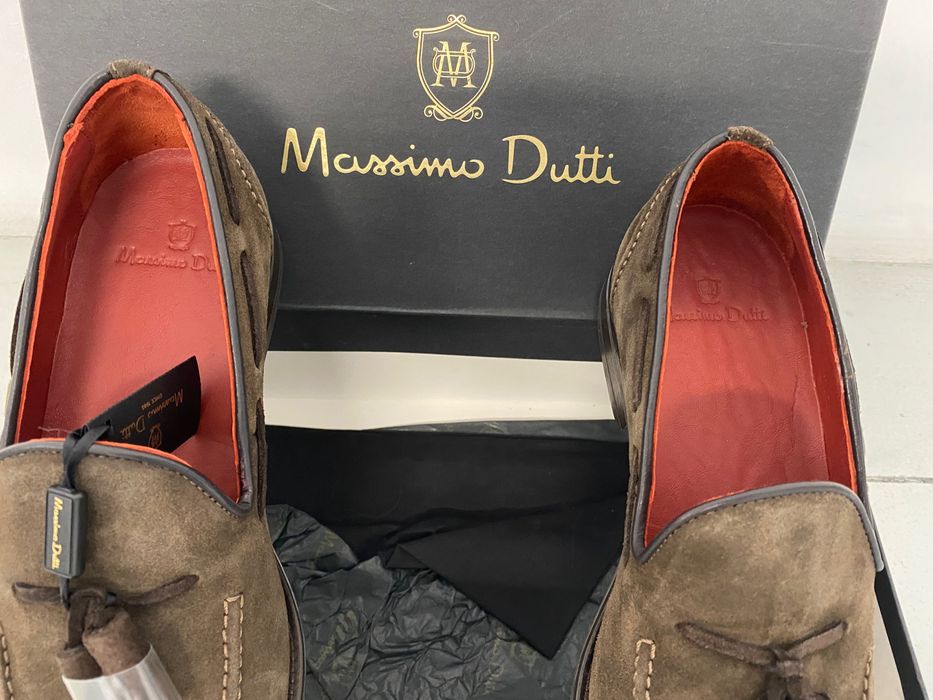 Sapato de Breloques Novos Massimo Dutti 40