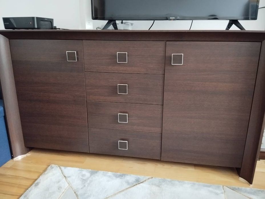 Elegancka komoda  BRW Sorrento, zadbana, kolor dąb