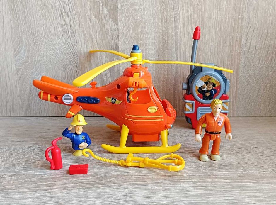 Vintage zestaw Helikopter Wallaby *Strażak Sam*. Simba 2009