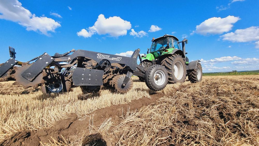 Важкий Дисковий Лущільник КРАТОС 6м Демпферна Борона АРК ГРУП
