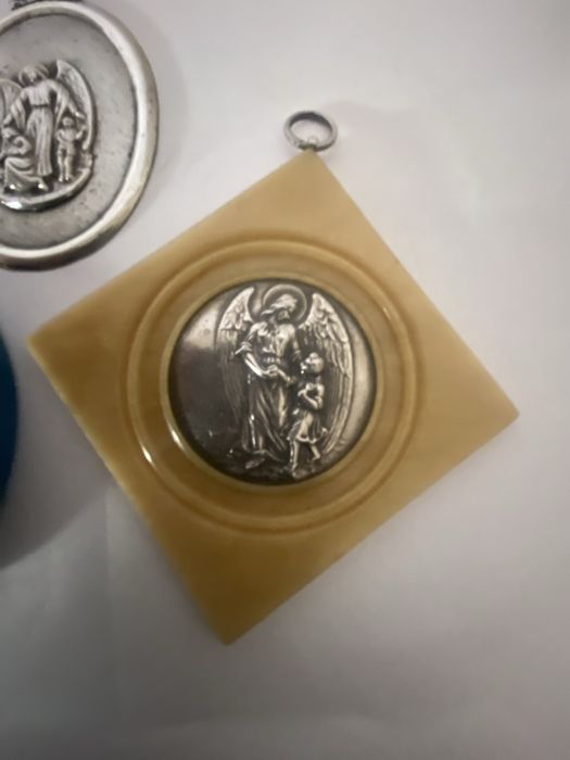 Medalhas de berco anjo da guarda