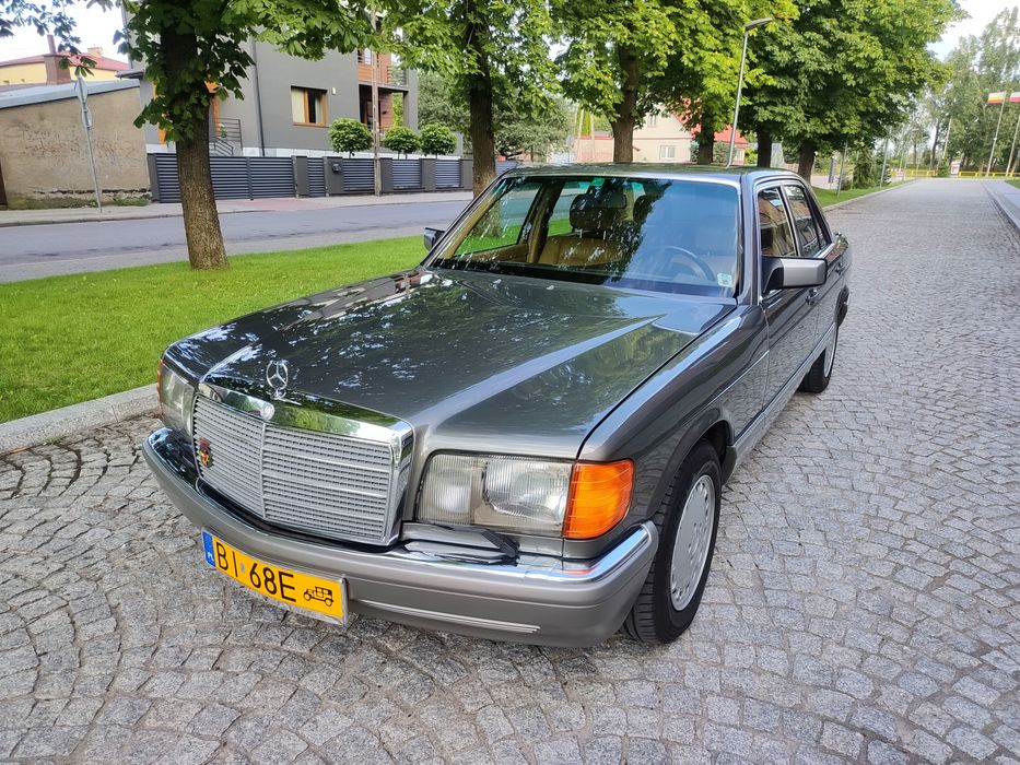 Auto do ślubu Samochód do ślubu MERCEDES-BENZ W126 500 SE KLASYK