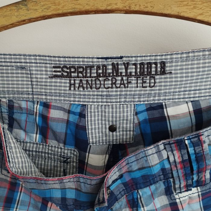 Spodenki męskie Esprit, bermudy, r. M, krata