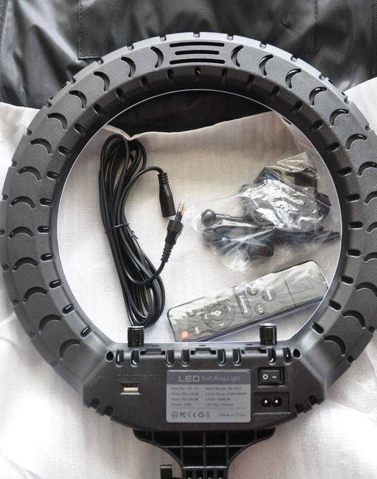 Для блогера професійна кільцева лампа для фотостудії штатив
