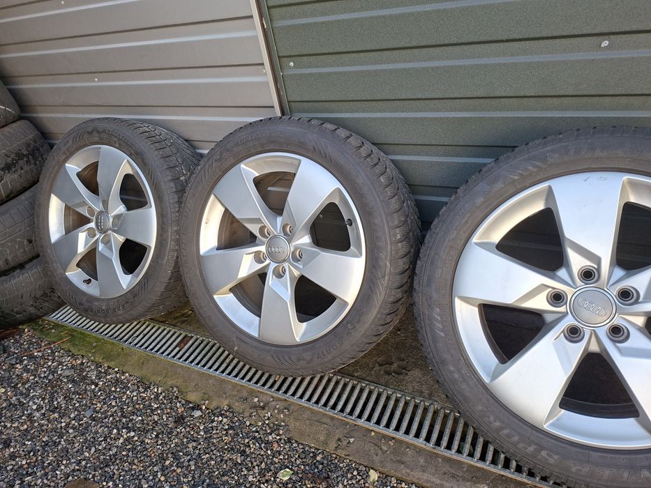 Alufelgi r17 rozstaw 5x112 audi w bardzo dobrym stanie