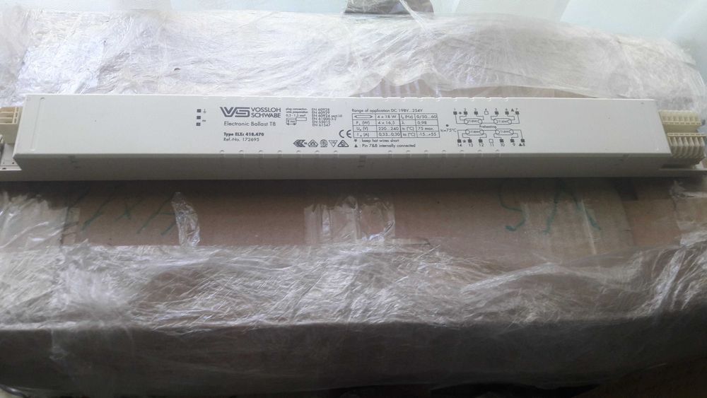 Баласт VOSSLOH SCHWABE ELXc418.470 (T8, 4*18W) 172695