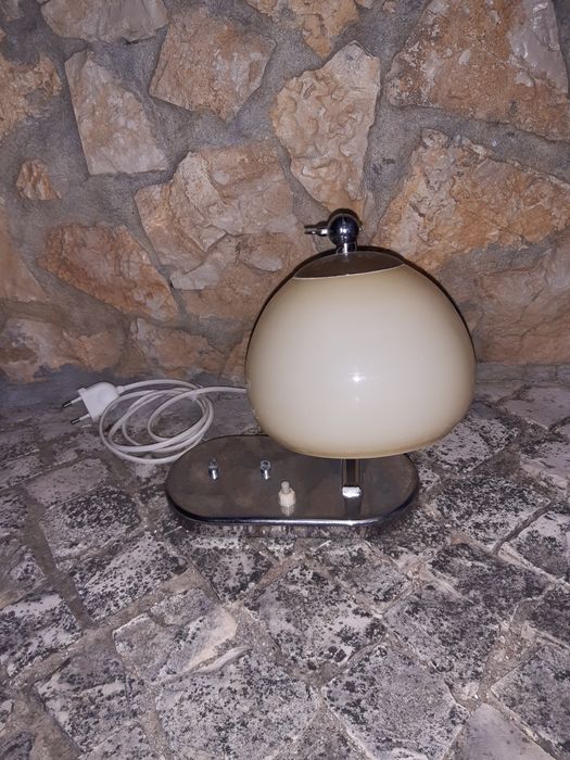 Antigo candeeiro de secretária arte deco