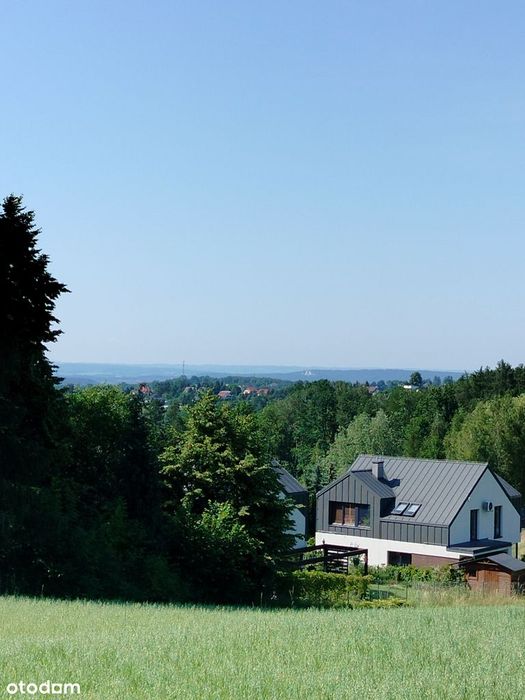 Działka budowlana z drogą asfaltową - Widok 2