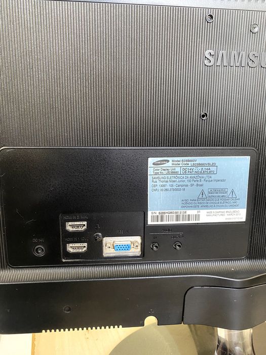 Monitor Samsung LED série 5 S23B550V 23"