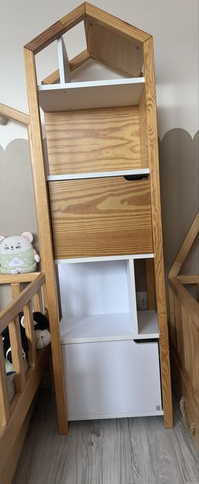 Regał Belliamy  drewniany p