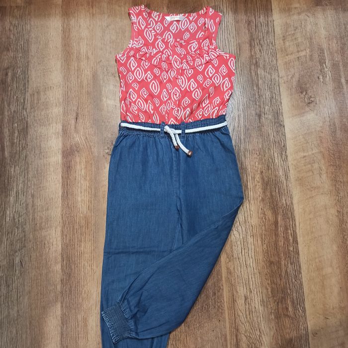 Kombinezon jeans rozm. 104, 110, 116