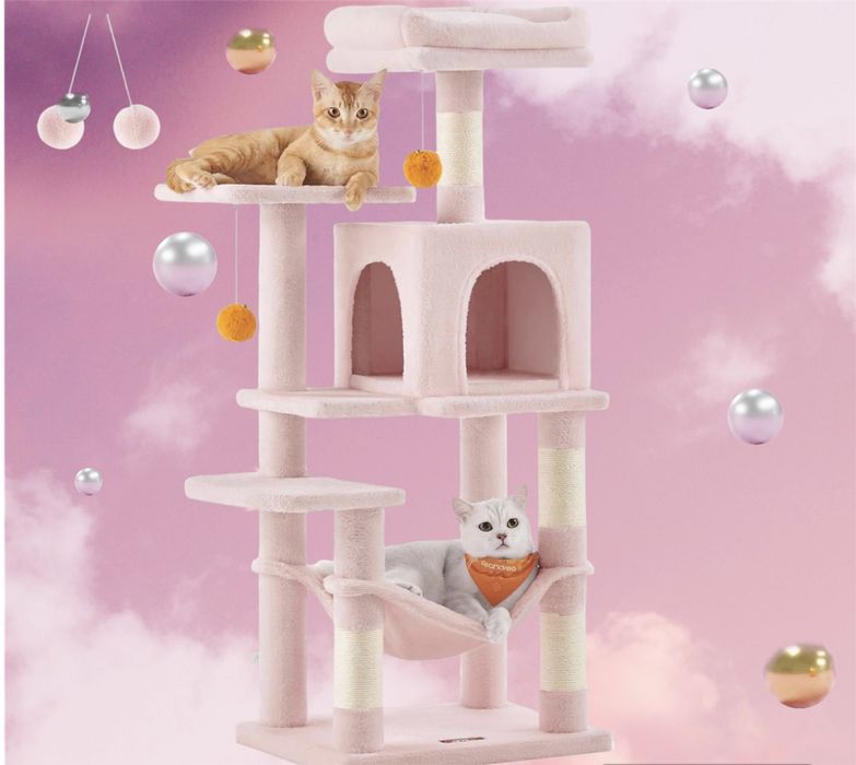 DRAPAK dla Kota Wysoki Wielopoziom  Legowisko deska drapania! NOWOŚĆ!