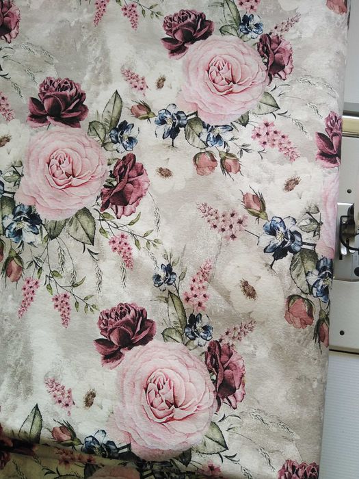 * Czapka + chusta wiązana * hand made * komplet wiosenny