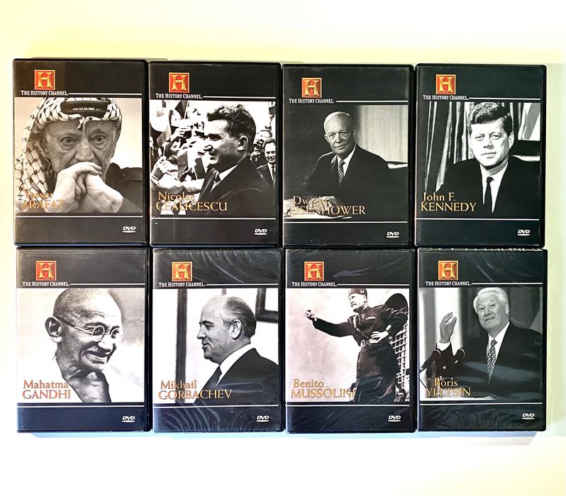Lote 9 Dvds Canal História e História do Século XX