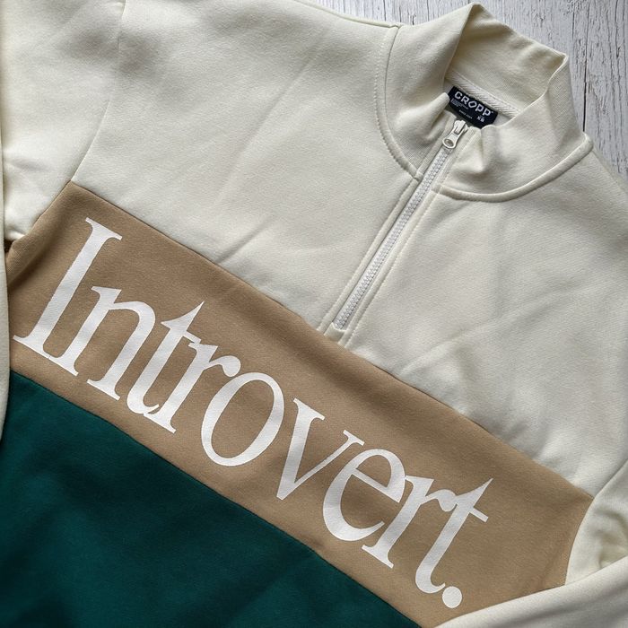 Męska bluza ze stójką półgolf Introvert. introwertyk cropp XS