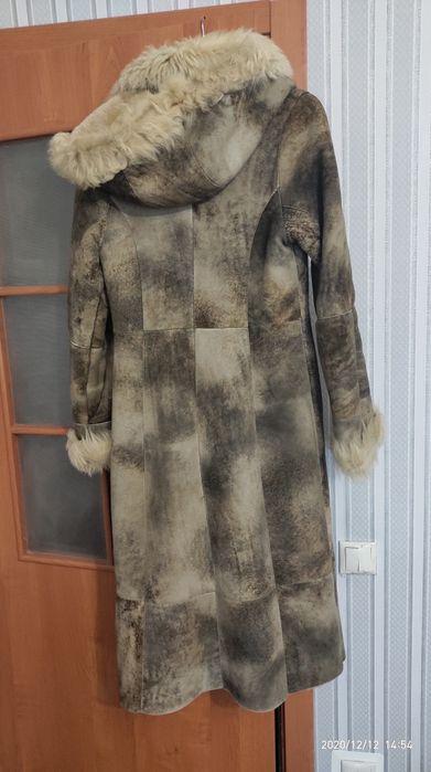 Женская  натуральная дубленка, 44-46