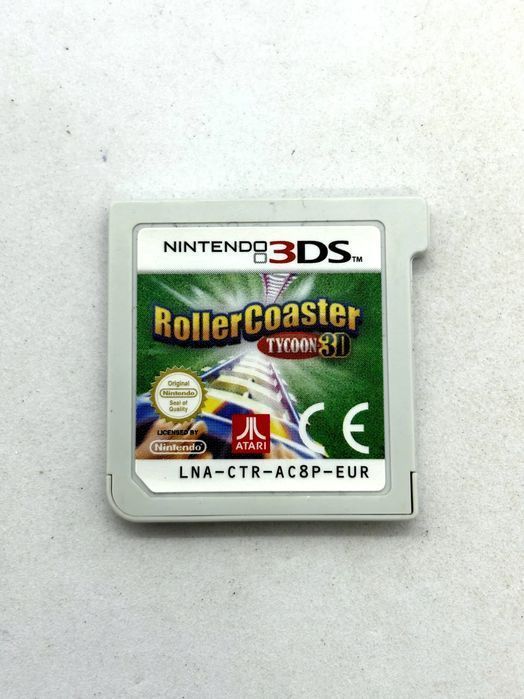 RollerCoaster Tycoon 3D Nintendo 3DS (sama gra) Po Angielsku