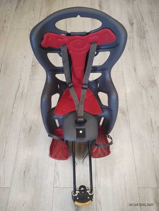 Fotelik rowerowy dla dziecka.