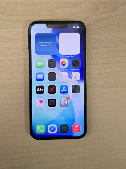 iPhone 13 Midnight Black — 256GB — Como Novo + Capa Armour