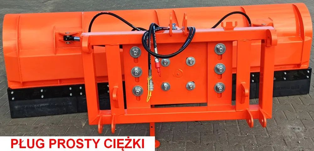 Pług od-śnieżny do śniegu TUR TUZ euroramka ładowacz czołowy widlak