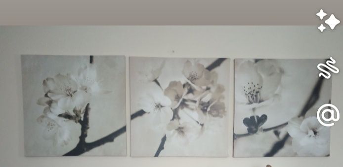 Quadro de 3 peças