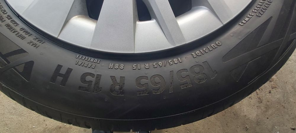 Felgi plus opony Continental