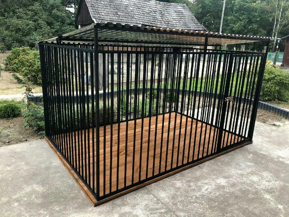 Boks Kojec, klatka dla psa.Buda. Szybka realizacja.