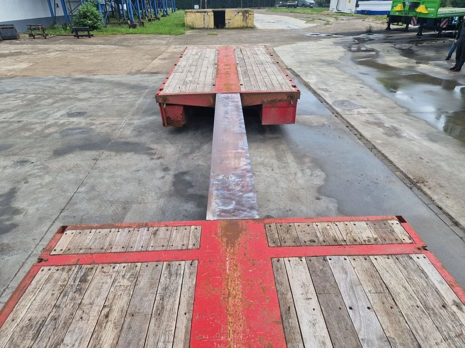 Broshuis Przyczepa Platforma Niskopodwoziowa Rozciągana do 11,00 m