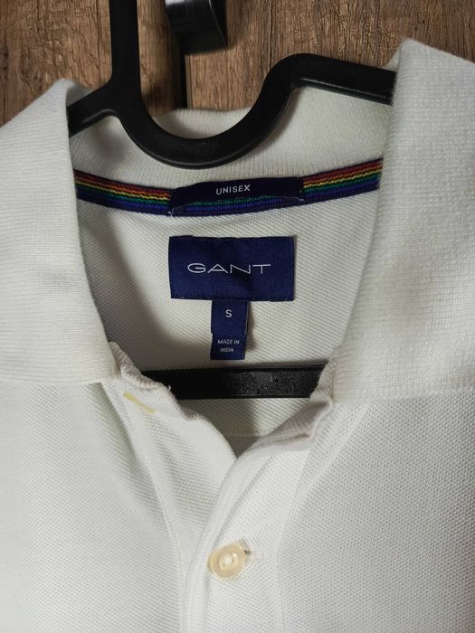 Koszulka męska polo kolorowa unisex bawełna kołnierzyk basic Gant L 40