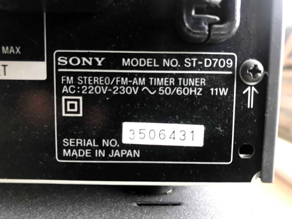 Retro Deck Wieża Sony ST-D709 + CDP Kolekcjonerska Sprawna