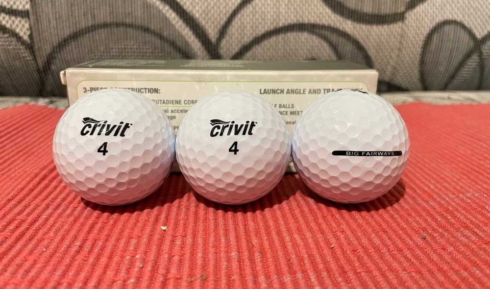 Продам м'ячі для гольфу Crivit Golf Balls (3 м'ячі) 46грам